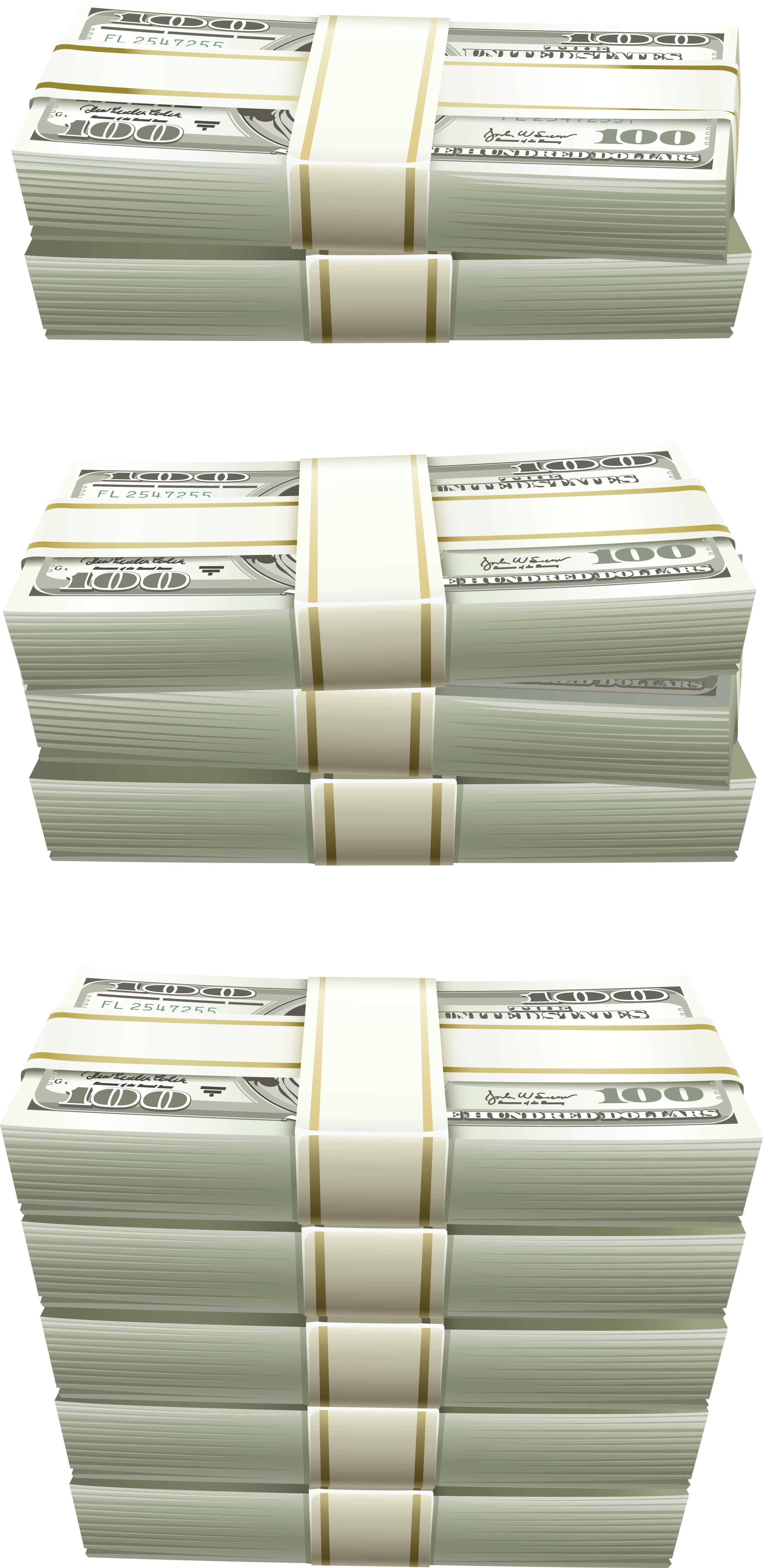 Money's - Стопка Денег Png (2508x5150)