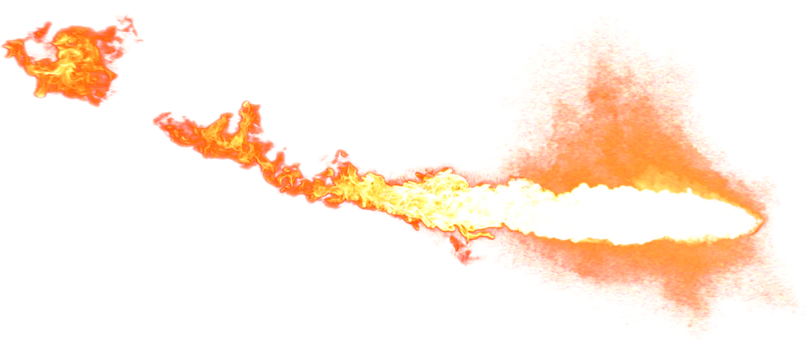 Fire Png - Fire Effect Transparent (1600x687)