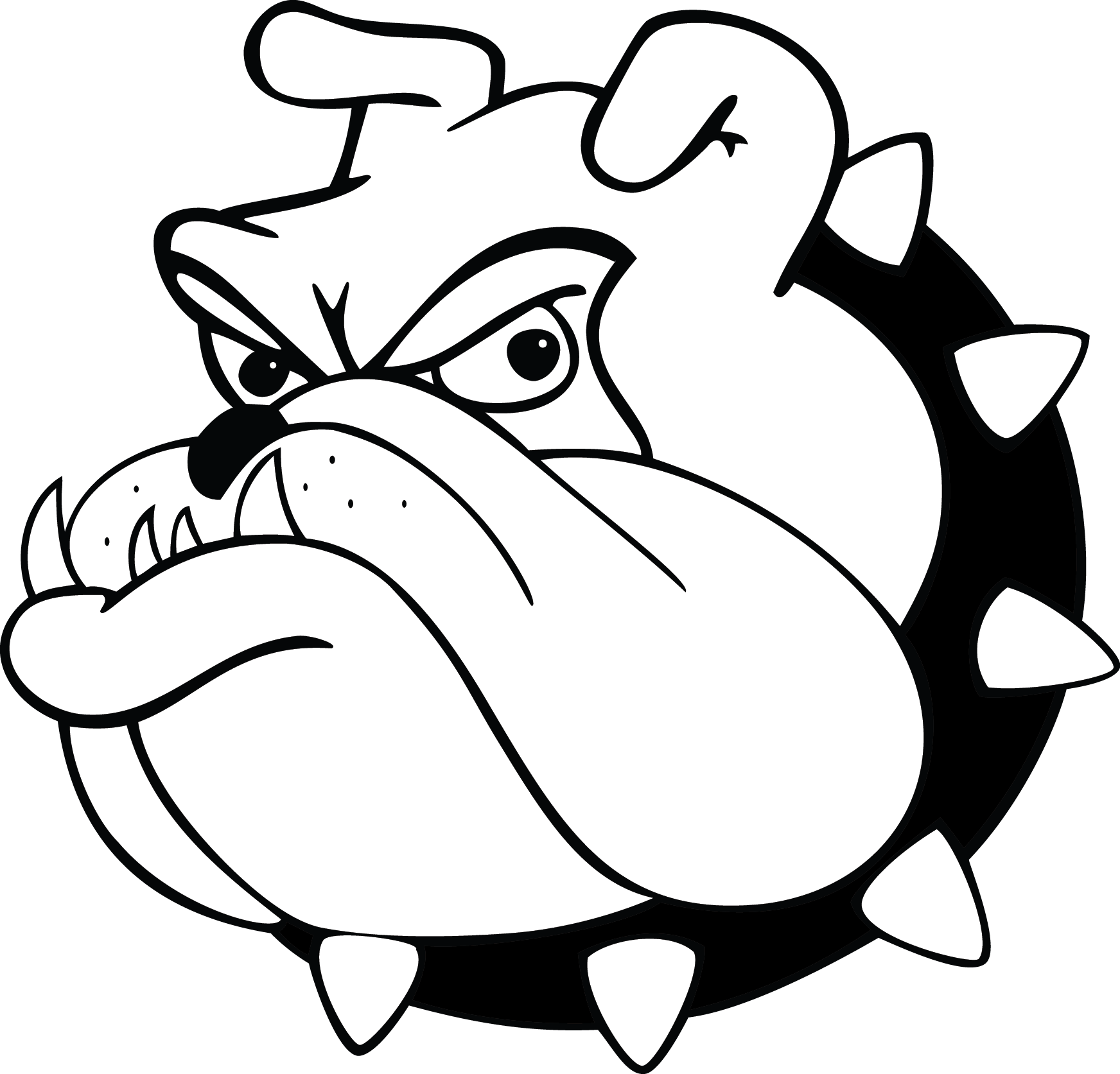 Bell Schedule - Bulldog Drawing (1744x1673)