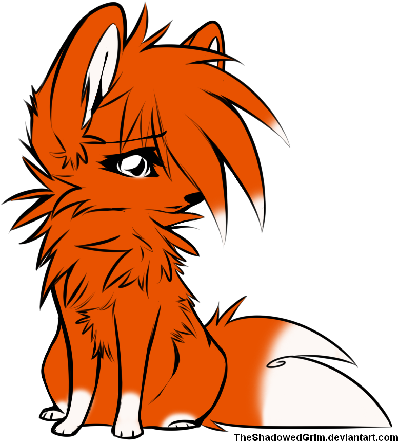 Sad Fox By Daquoteman - Art (786x870)