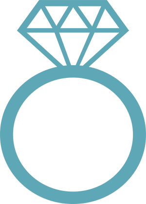 Diamondring - Glitter Ring Clipart (300x419)