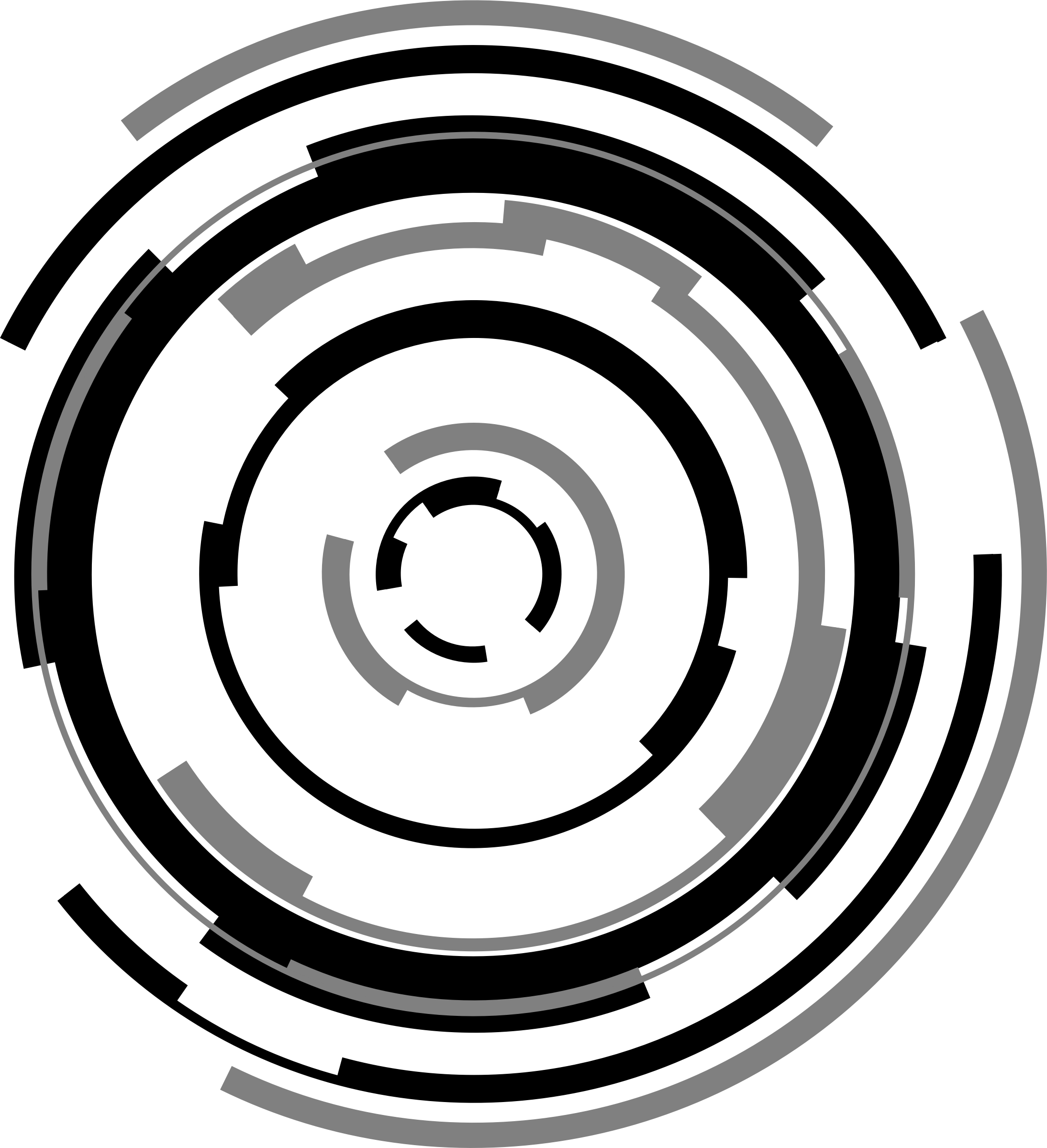 Big Image - Tech Circle Png (2188x2398)
