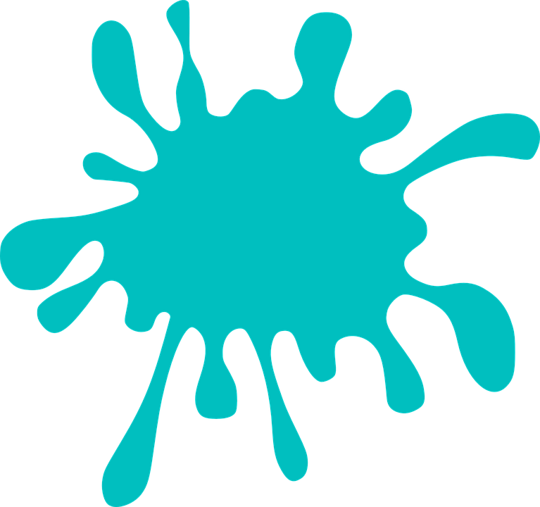 Paint Splatter Clip Art (767x720)