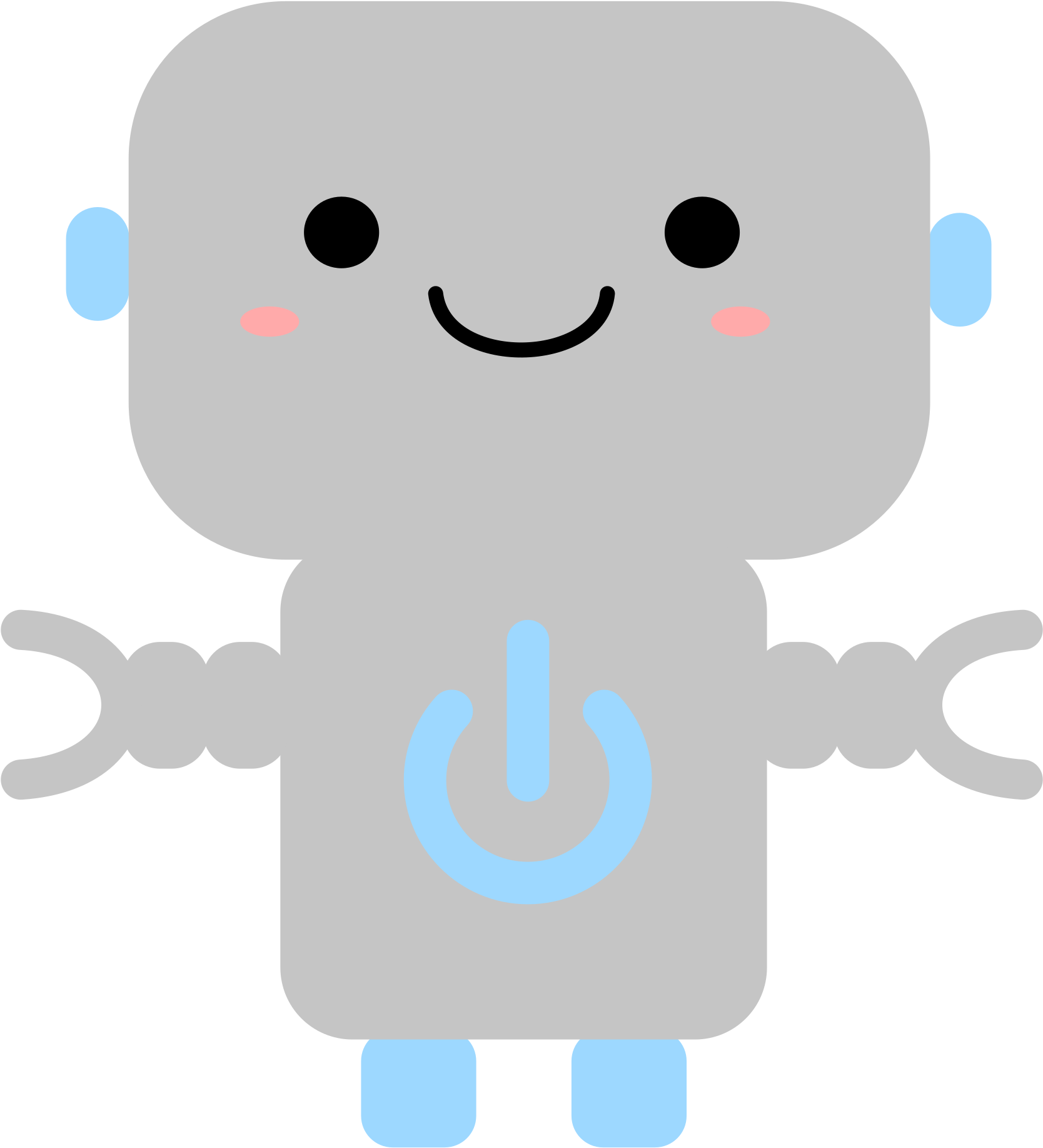 Big Image - Kawaii Robot (2235x2400)