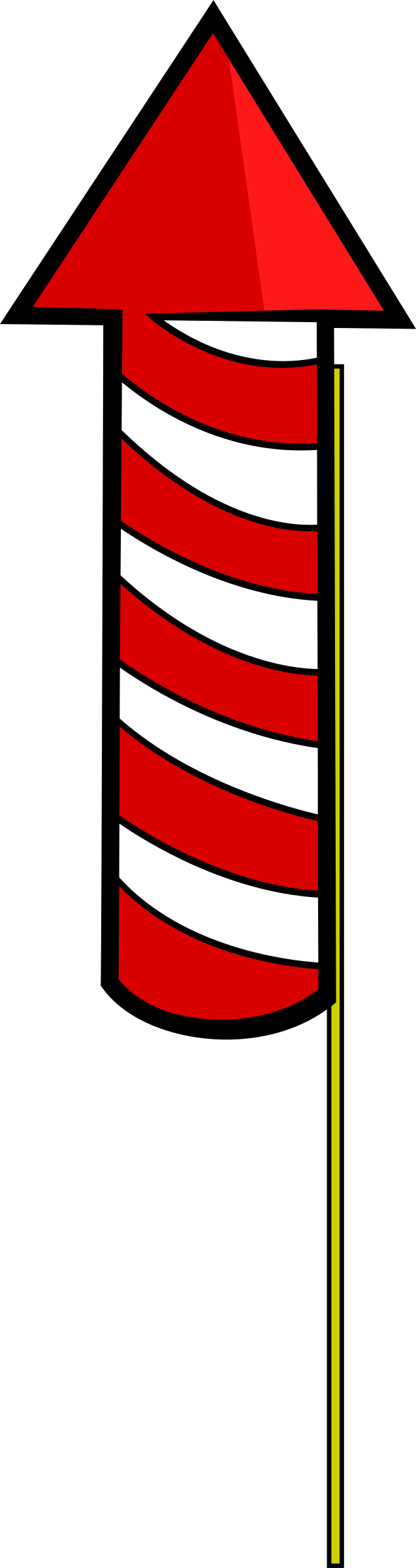 Bottle Rocket Clip Art (637x2400)