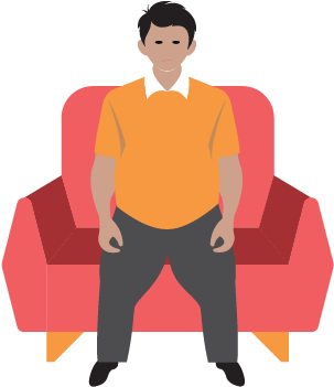 When A Person Does Not Regularly Exercise Or Does Not - Sitting (417x409)