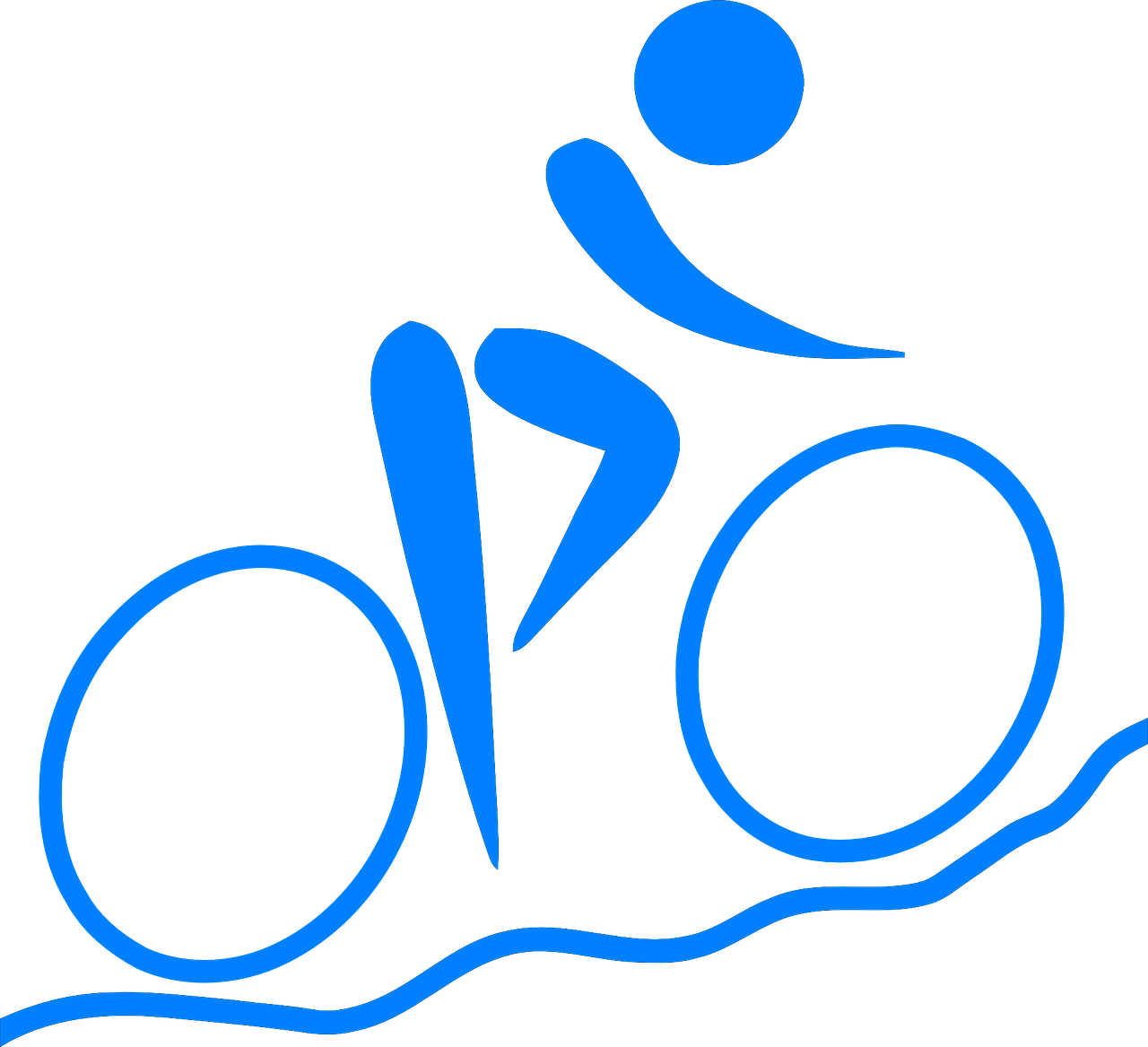 Exercise Your Brain - Biking Drawing (1280x1167)