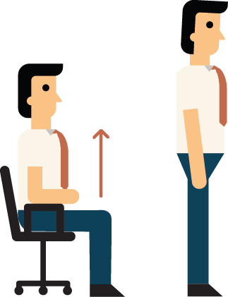 Exercises For Back At Your Desk - Sitting Down And Standing Up (323x421)
