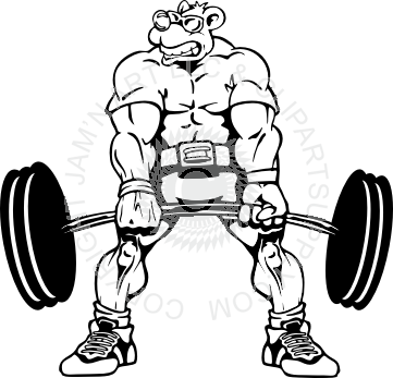Weight Lifting Graphic (361x347)