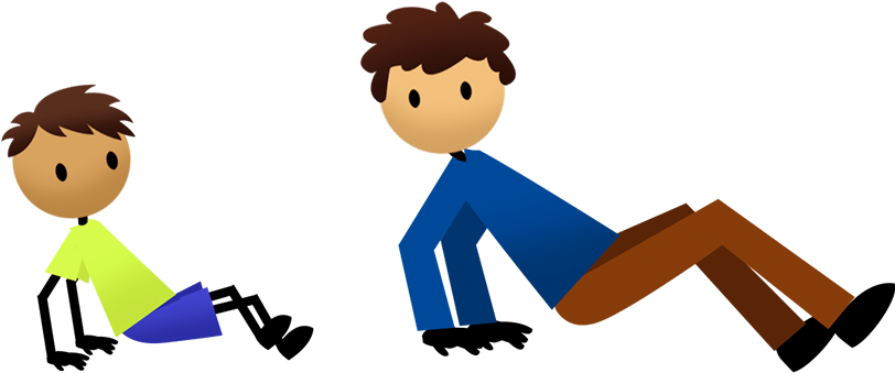 Crab Walk - Clip Art (880x560)