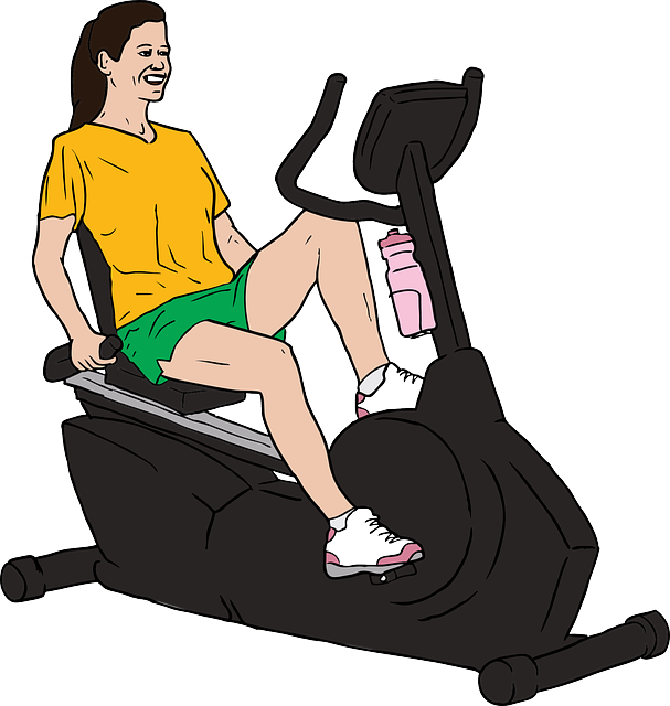 Exercise Bike Clip Art (800x800)