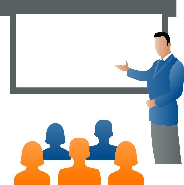 Corporate Trainer Clipart - Training And Development (781x785)