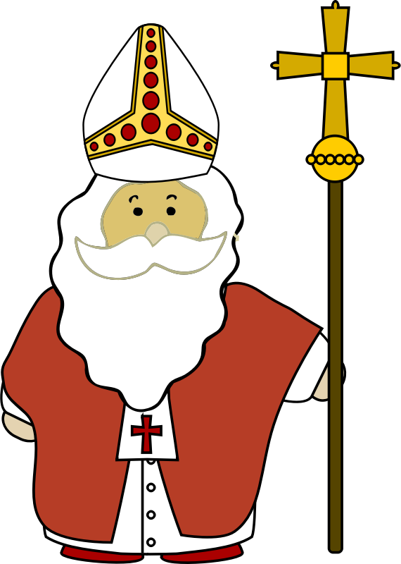 Nicholas - Bishop Clipart (570x800)