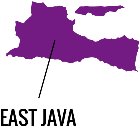 East Java Province Map Transparent Png - East Java Map Vector (512x512)