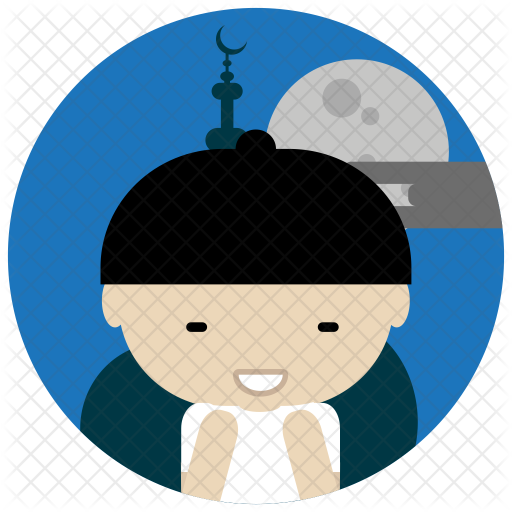 Prayer Icon - Cartoon (512x512)