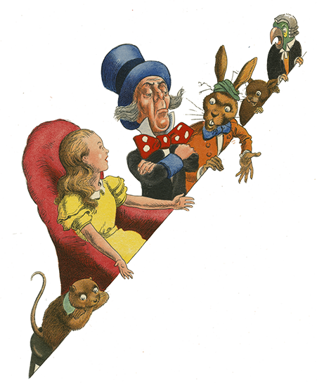 Guinness Alice - Cartoon (451x545)
