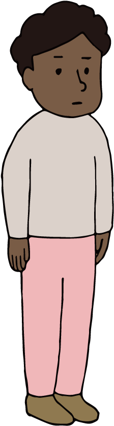Standing Man - Illustration (595x842)