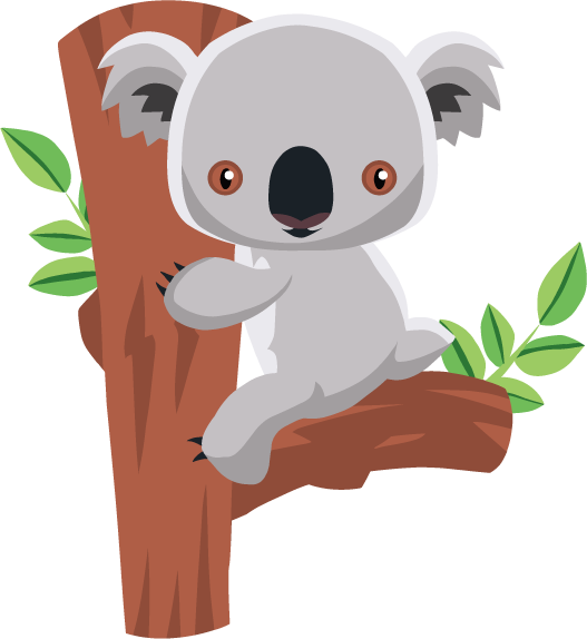 Koala Clip Art - Cute Koala Vector (527x574)