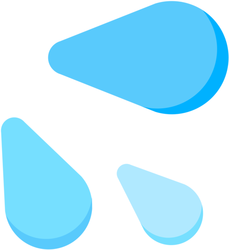 Mozilla - Emoji Gotas De Agua (512x512)