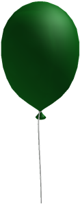 Green Balloon - Balloon (420x420)