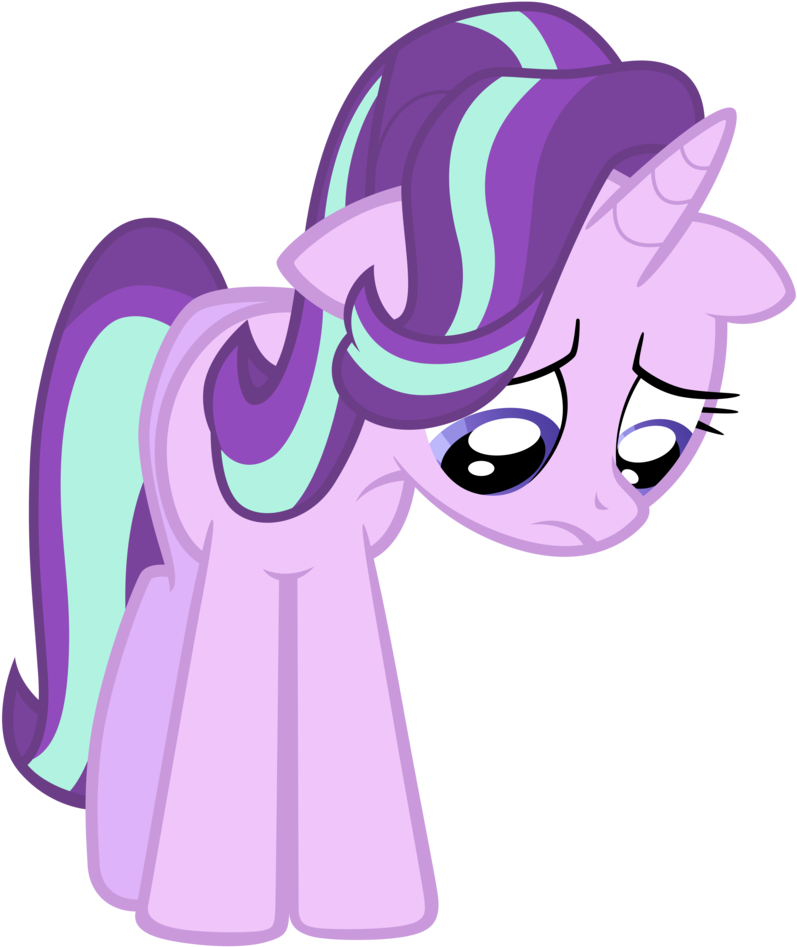 What - Starlight Glimmer Sad Vector (826x968)