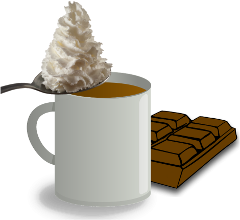 Fueled By Chocolate Mousepad (500x500)
