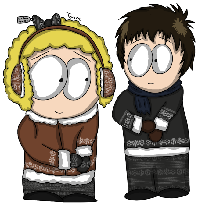 Annie And Ders - Drawing (800x829)
