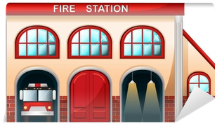 Fire Station Vector (400x400)