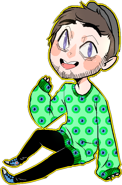 Walking Dead - Jacksepticeye (453x650)