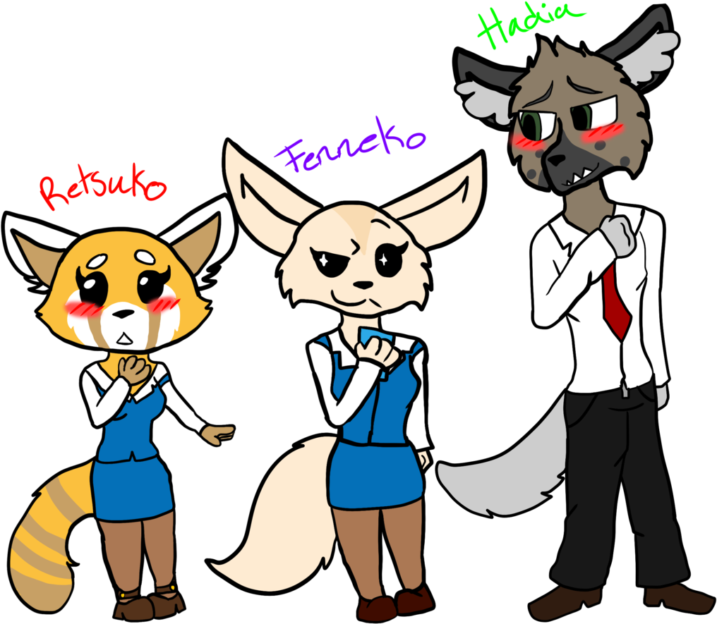 Aggretsuko By Bubble Empress Aggretsuko By Bubble Empress - Art (1024x915)
