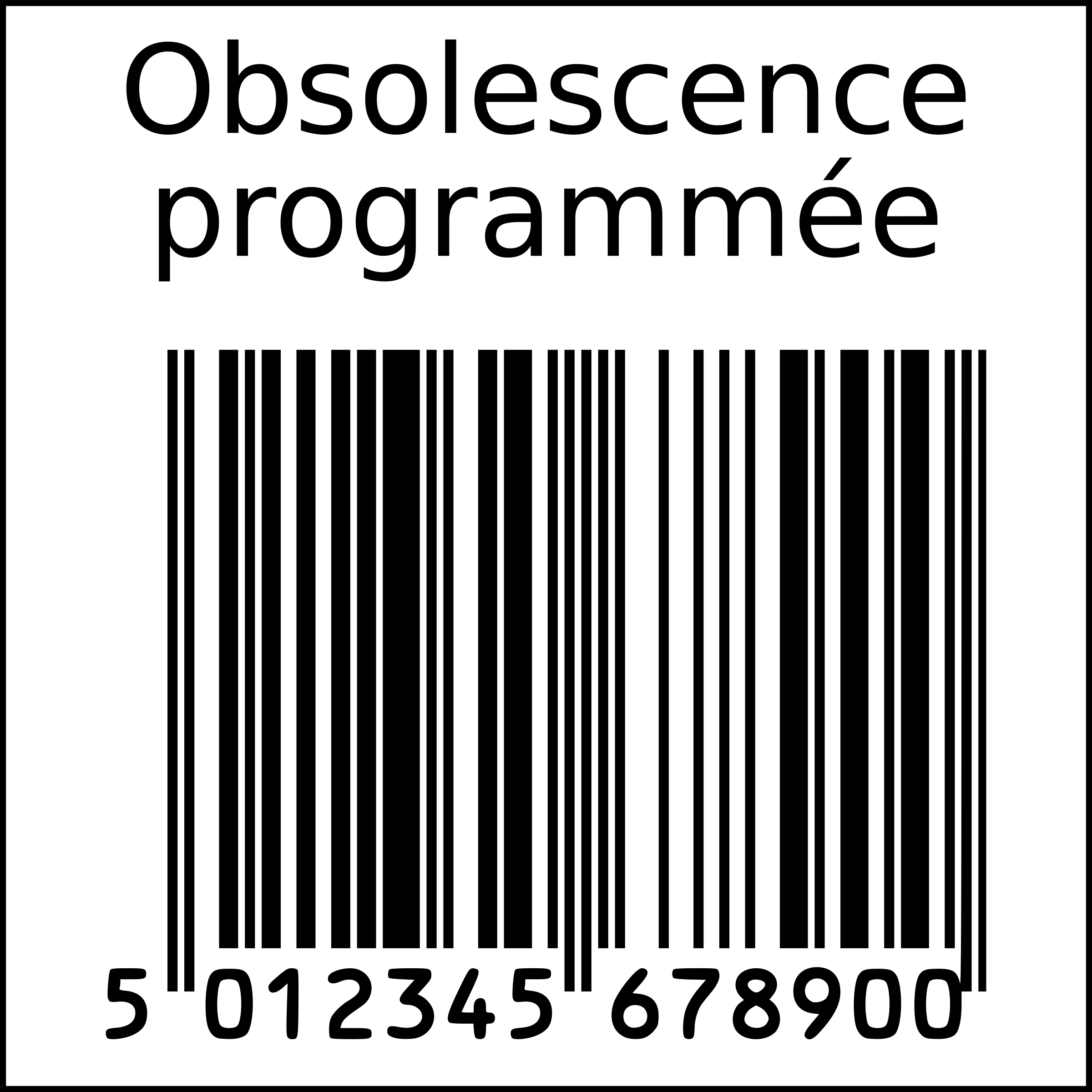 Big Image - Codigo De Barras Vector Png (2400x2400)