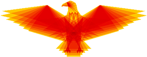 Talent Is Every Were - Geometric Eagle (550x400)
