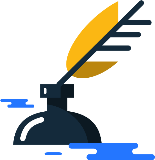 Feather Pen Free Icon - Pen (512x512)