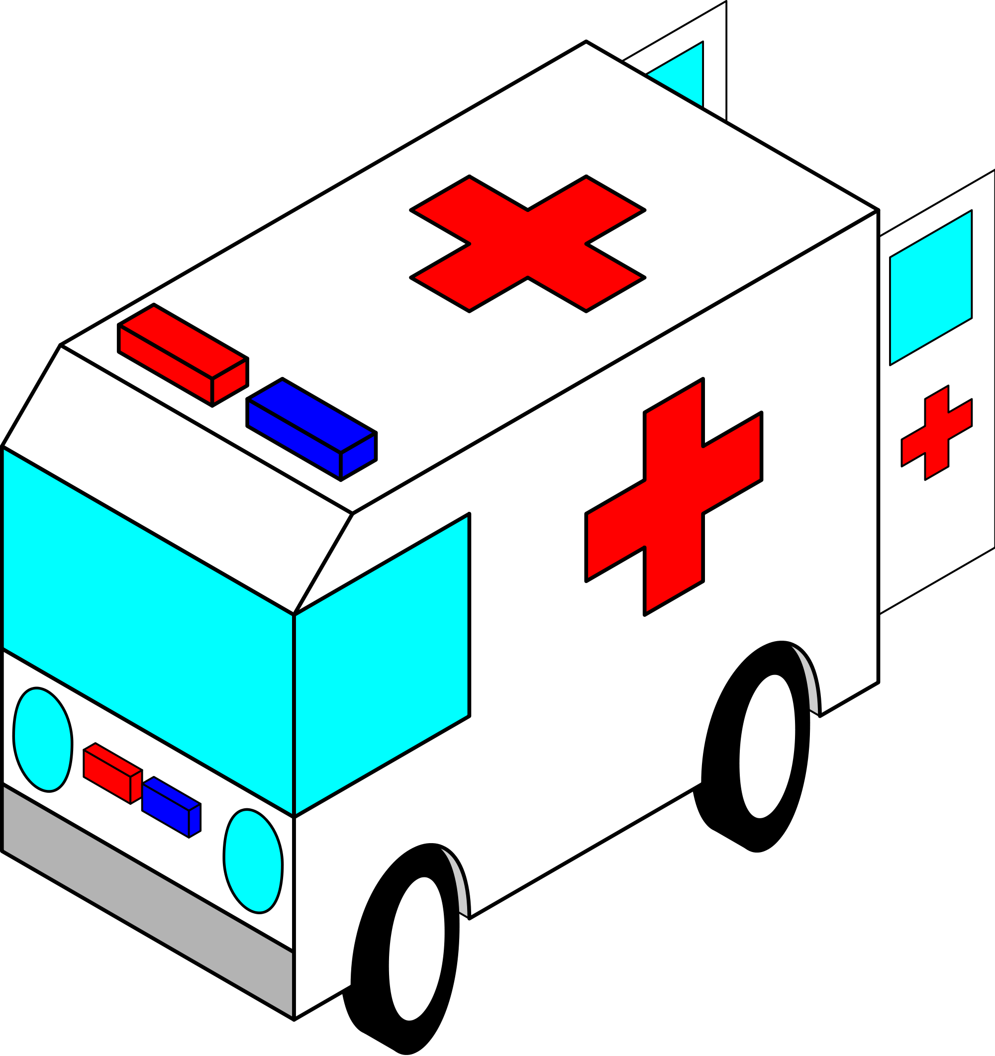 File - Ambulance - Svg - Wikimedia Commons - Scalable Vector Graphics (2000x2123)