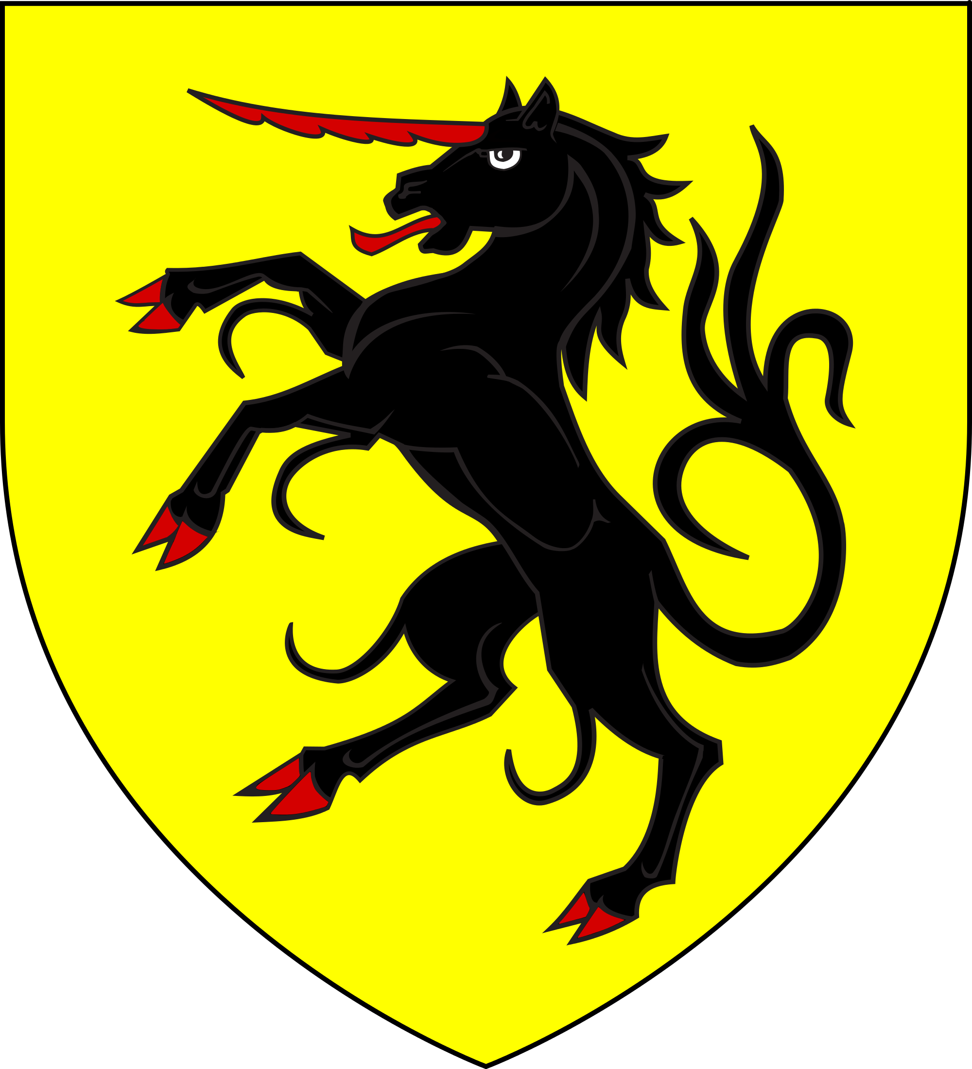 Open - Kaedwen Unicorn (2000x2200)