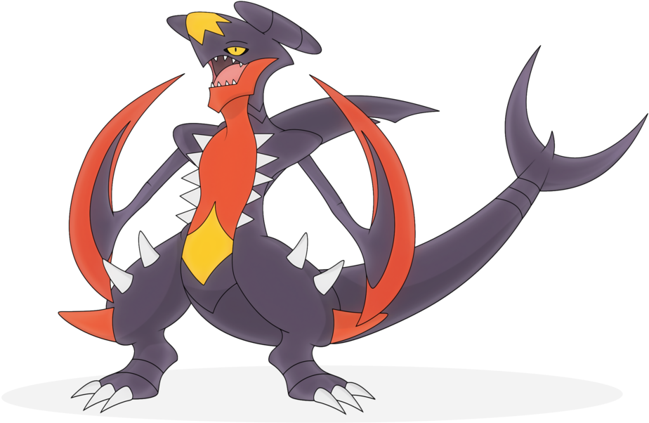 Mega Garchomp By Elsdrake - Pokemon Garchomp Mega Evolution (1024x605)