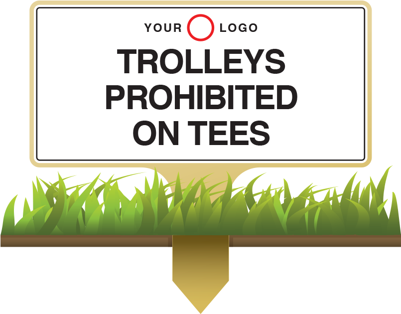 Double Sided Sign - Golf (898x898)
