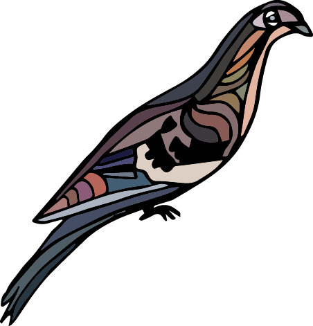 Extinct Animals Sticker Sheet - Phasianidae (452x471)