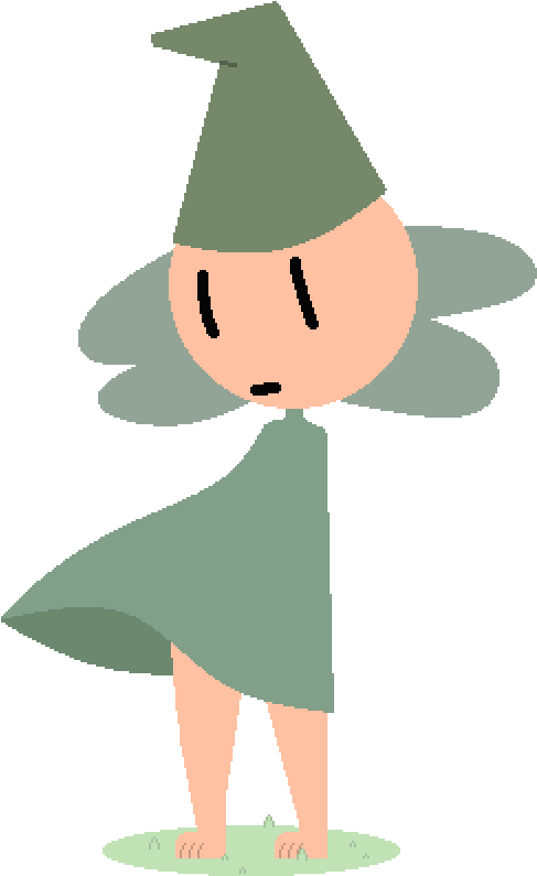 Windy Day By Portulo - Cartoon (800x800)