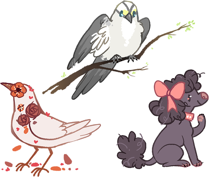 Fuzzballs By Hawberries - Cartoon (692x585)