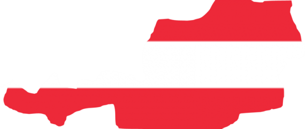 Austria Flag Map - Austria Flag Map (620x264)
