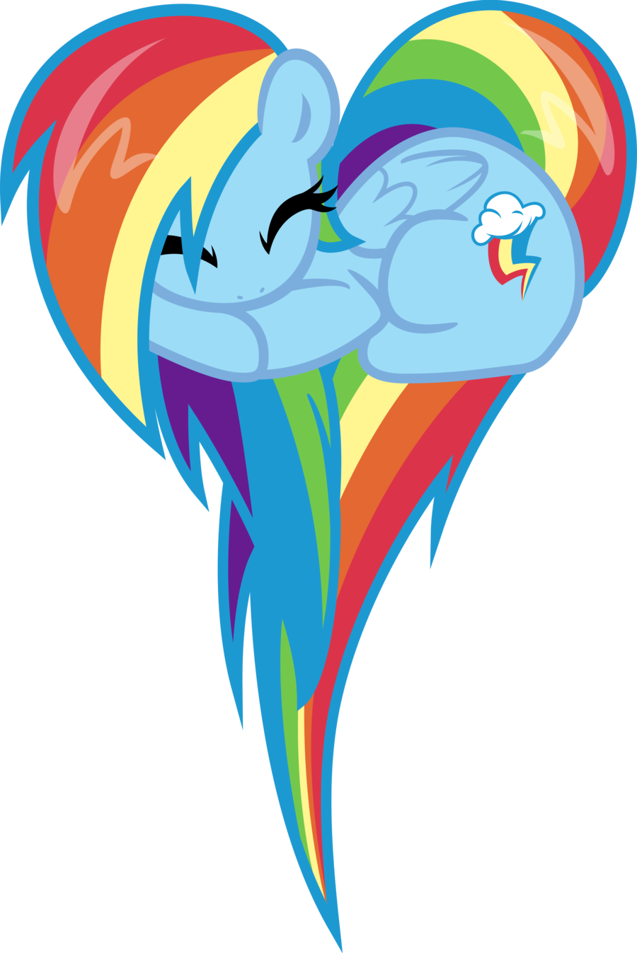 Deviantid - Rainbow Dash Gay Pride (900x1347)