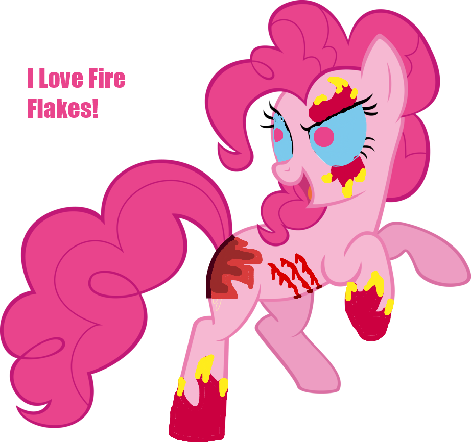Burning Pinkie Pie - Author (922x866)