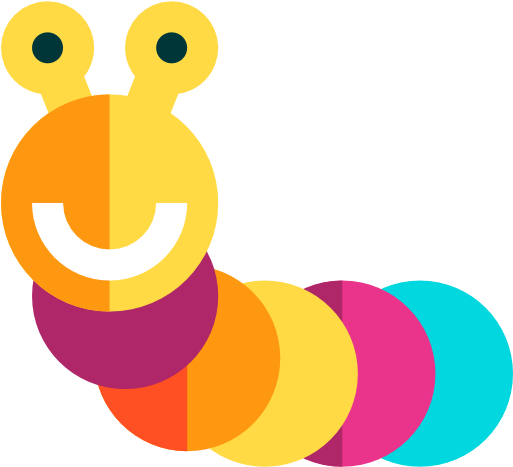 Classic Playground Rides - Worm Icon (512x512)