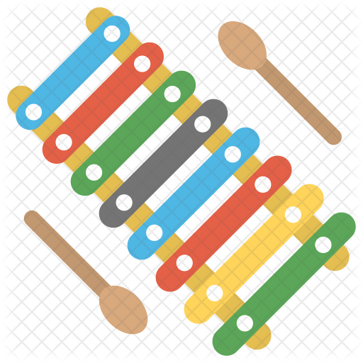 Xylophone Icon - Musical Instrument (512x512)