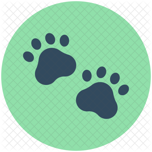Dog Icon - Paw (512x512)