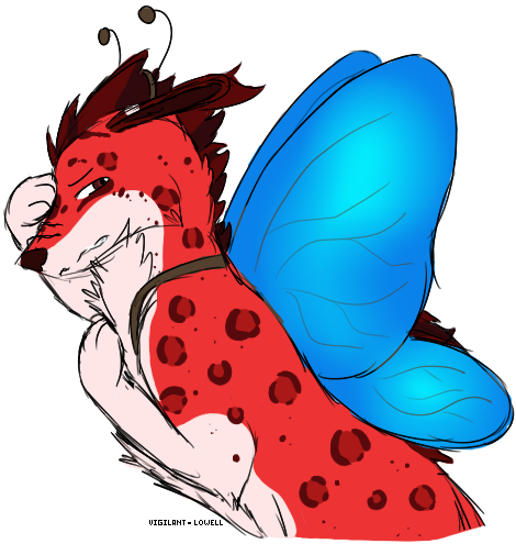 Butterfly - Cartoon (470x495)