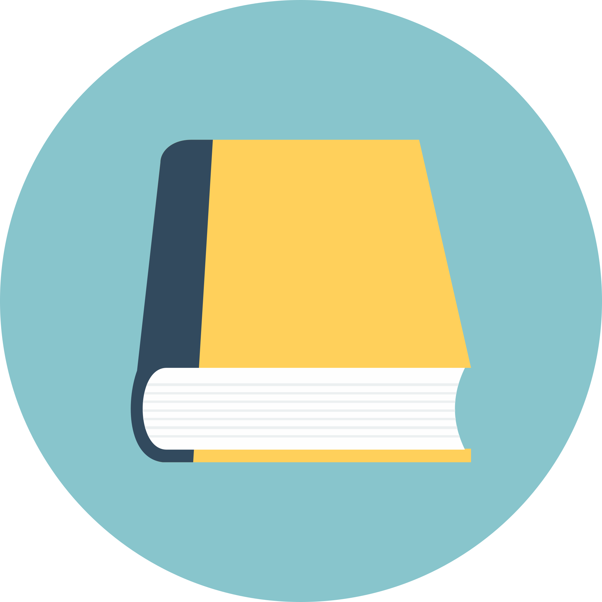 Paper, Book Icon - Textbook Icon (2000x2000)