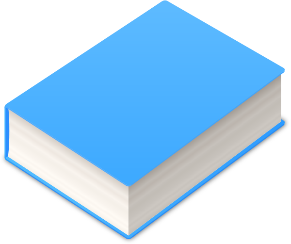Blue Book - Book Icon Light Blue (600x503)