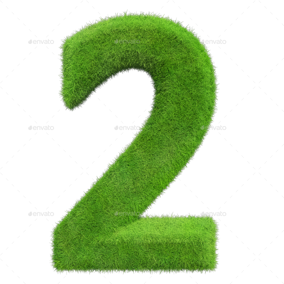 Grass Alphabet - Lawn (1000x1000)